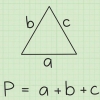 Calcular el perímetro de un triángulo