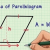 Calcular el área de un triángulo isósceles