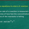 Determinación del orden de una reacción