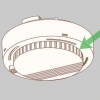 Cubrir un detector de humo