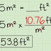 Convertir metros cuadrados a pies cuadrados y viceversa