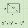 Calcular la longitud de la diagonal en un rectángulo