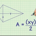 Calcular el área de una cometa