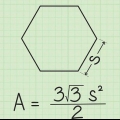 Calcular el área de un hexágono