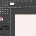 Dibujar un círculo en gimp