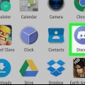 Salir de un servidor de discord en android