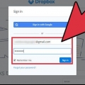 Eliminar una cuenta de dropbox