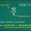 Simplificando una fracción impropia