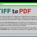 Convertir un tiff a un pdf