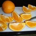 Hacer cáscara de naranja azucarada