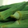 Okra congelada