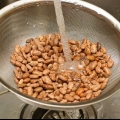 Preparar frijoles pintos