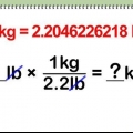 Convertir libras (lb) a kilogramos