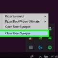 Desinstalar razer synapse de una pc o mac