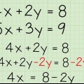 Resolver sistemas de ecuaciones con dos variables