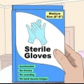 Ponerse guantes estériles