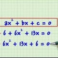 Factorización de ecuaciones cuadráticas