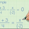 Resolver ecuaciones con fracciones