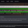 Consigue world of warcraft gratis