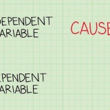 Distinguir variables dependientes e independientes