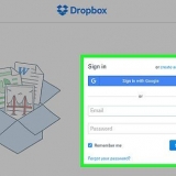 Agregar archivos a dropbox