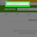 Contacta con groupon