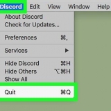 Eliminar discord en una pc o mac