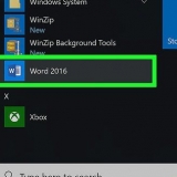 Agregar un fondo a un documento de word