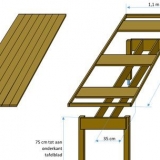 Hacer una mesa al aire libre