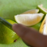 Haciendo una caipiriña