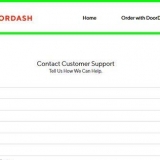 Eliminar una cuenta de doordash