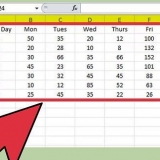 Crear un gráfico en excel