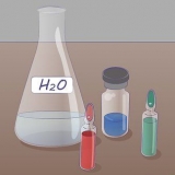 Creación de una serie de dilución química