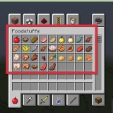 Comida en minecraft