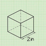 Calcular el volumen de un cubo