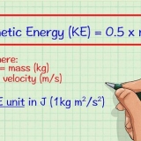 Calcular energía cinética