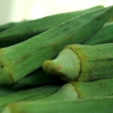 Okra congelada