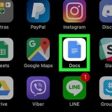 Agregar números de página en google docs en iphone o ipad