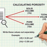 Calcular porosidad