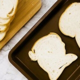 Haciendo tostadas en el horno