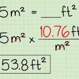Convertir metros cuadrados a pies cuadrados y viceversa