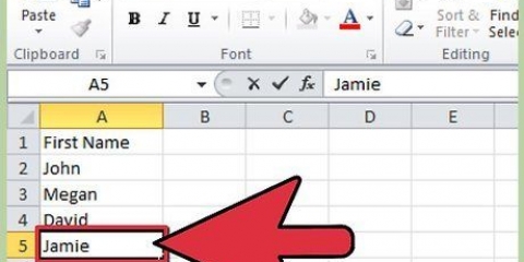 Ordenar alfabéticamente en excel