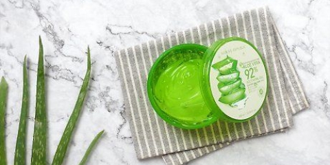 Cómo hacer champú de aloe vera