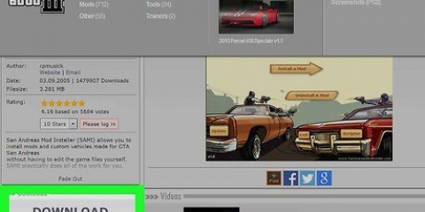 Instalación de modificaciones automáticas en grand theft auto san andreas