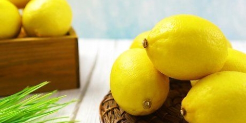 Almacenar limones