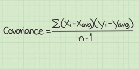 Calcular covarianza