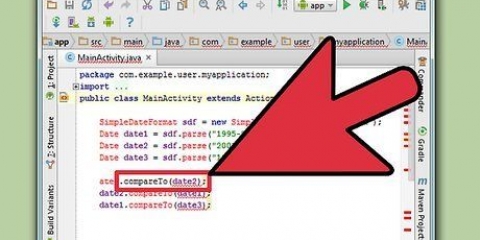 Comparar fechas en java