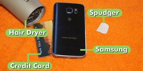 Quitar la parte trasera de un samsung galaxy