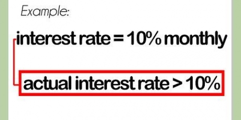 Calcular el interés efectivo