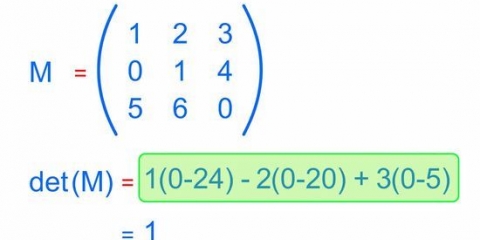 Hallar la inversa de una matriz de 3x3